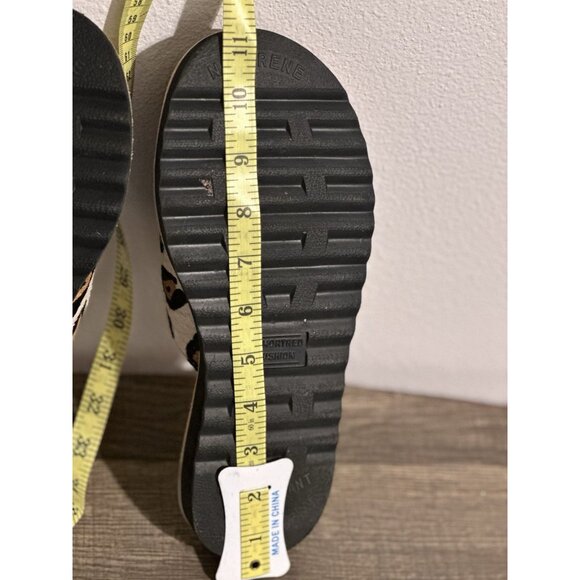 Two Thousand Never Cheetah Print Calf Hair Mules Slides Size 8 Made In USA - Picture 13 of 13